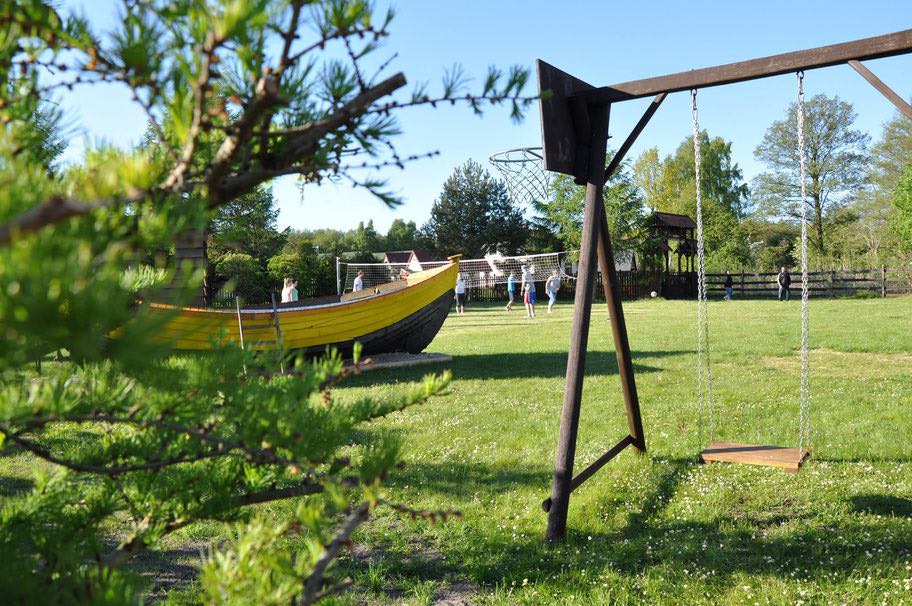 Das Grundstück von Dąbki Village